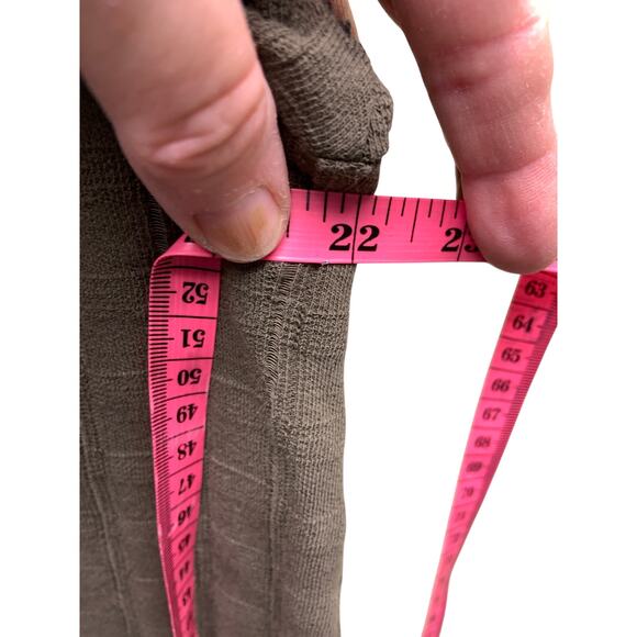 Anthropologie Akemi Kin Dandelion Embroidered Tee Floral Green Top XL - Picture 7 of 8